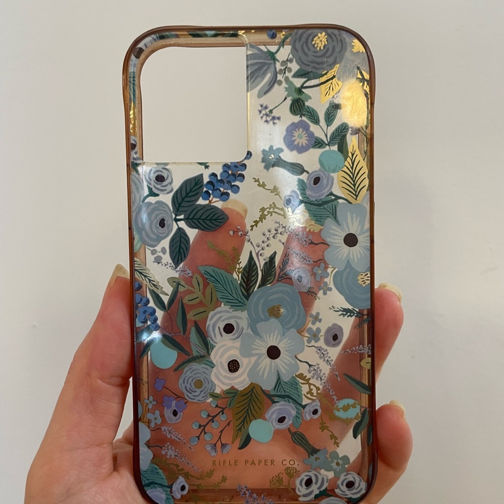 Rifle paper Co. 12 or 13 mini phone case